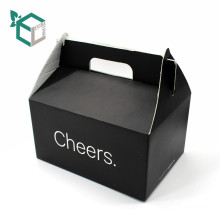 Высокое качество дешевые черный гофрированная бумага e каннелюру пищевого материала ЛПС кекс упаковочной коробки